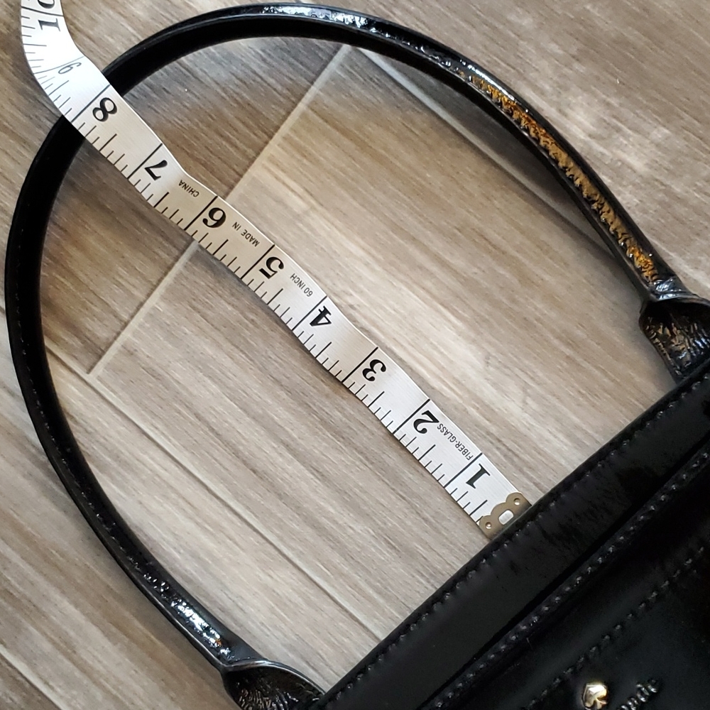 Kate Spade Black Patent Leather Purse - Picture 11 of 14